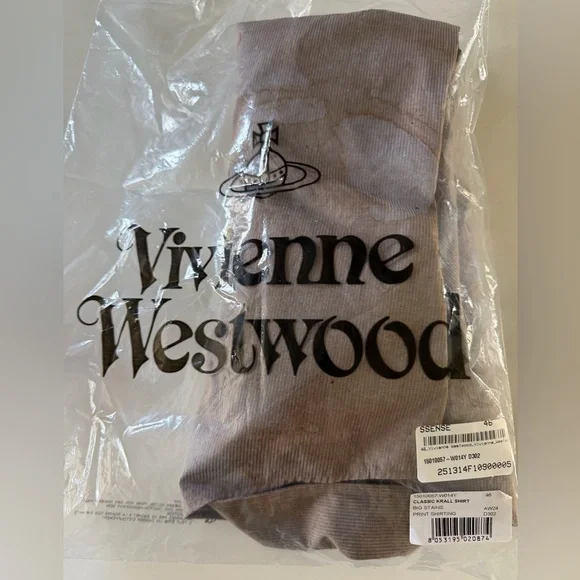 VIVIENNE WESTWOOD Capsule Brown Classic Krall Shirt - Picture 16 of 16